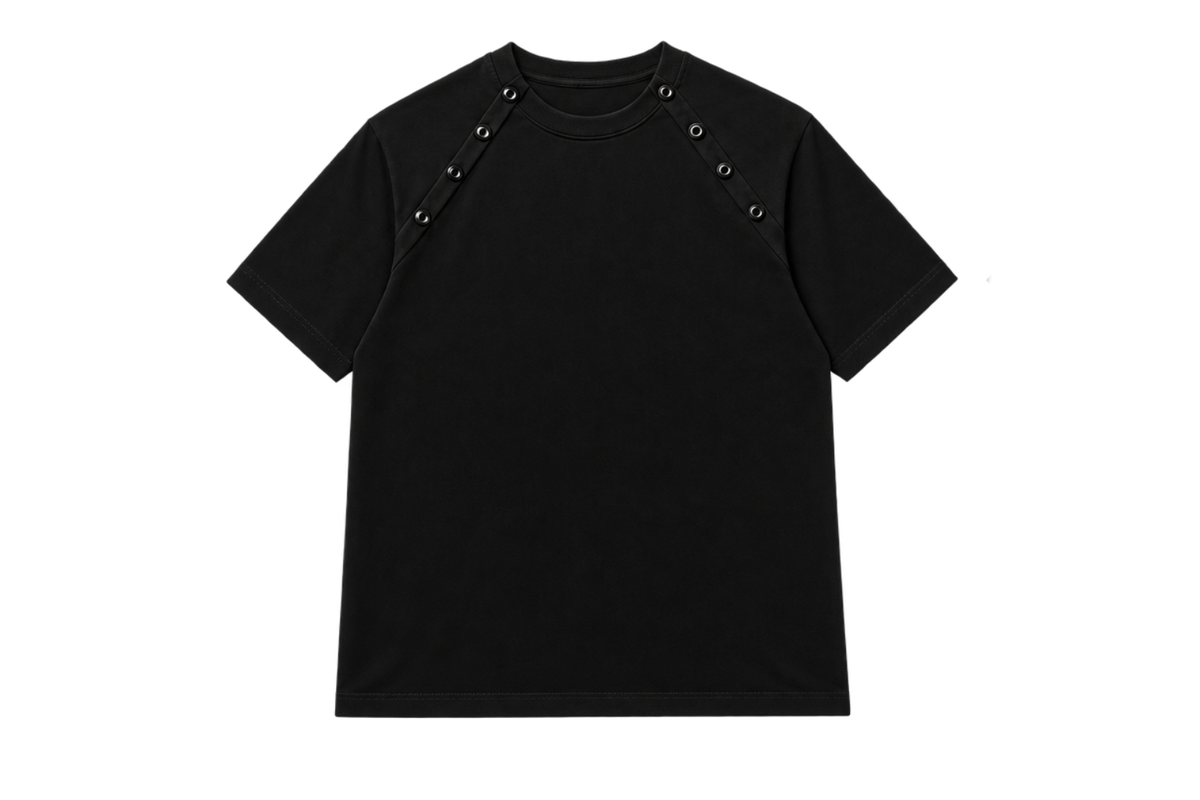 Button Up! Raglan Tee
